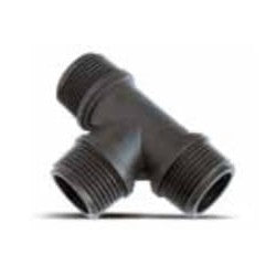 Reducerande gängad T-koppling 1''x1/2''x1''